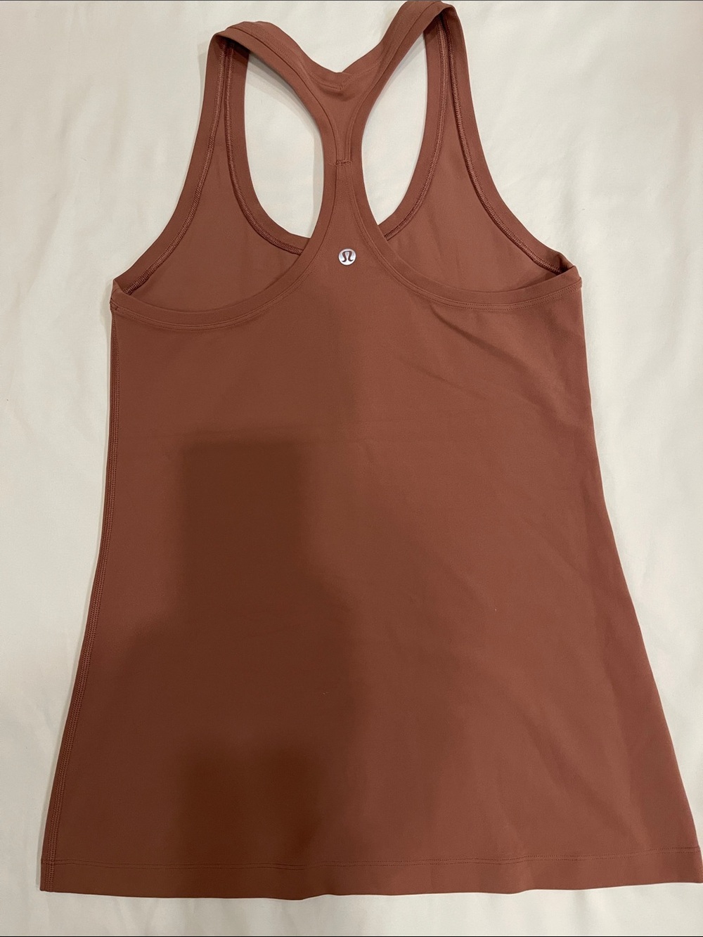 lululemon athletica Sleeveless Racerback Tank in Terra Cotta